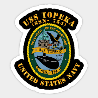 USS Topeka (SSN 754) Sticker